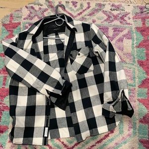 Men’s rag and bone cotton flannel